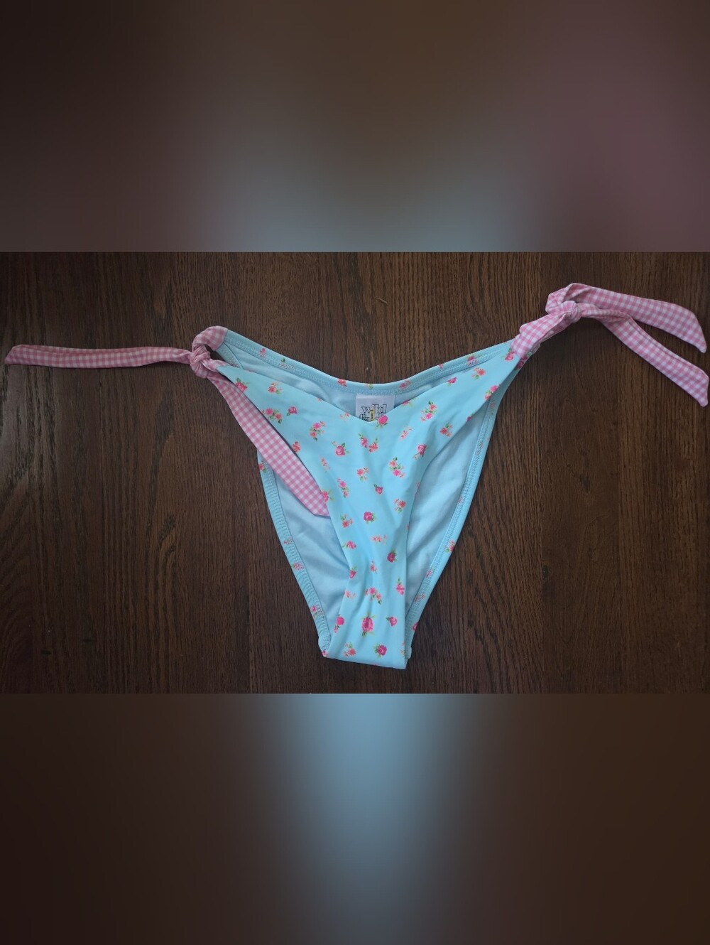 New Wild Fable Womens Small Blue/Pink Swim Bottoms